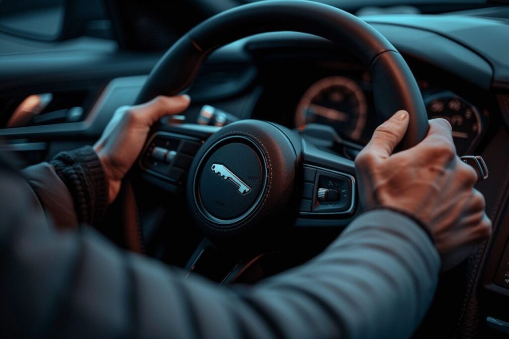 Volant immobilisé par un neiman défectueux