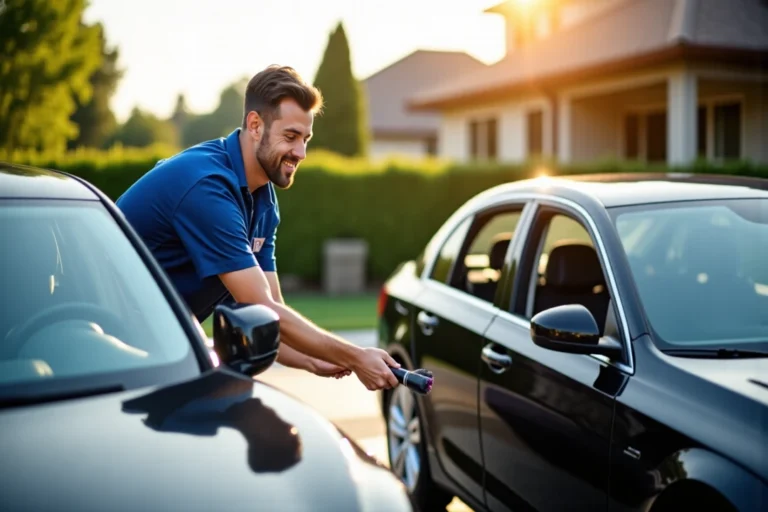 Lavage auto à domicile : économisez du temps avec un nettoyage professionnel