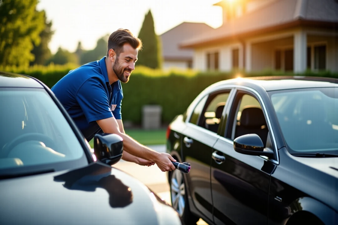 Lavage auto à domicile : économisez du temps avec un nettoyage professionnel